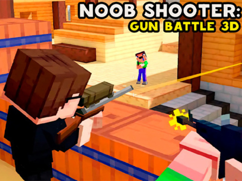 Гульня Nubrart: Shootout 3D онлайн