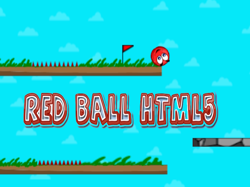 Гульня Чырвоны шарык HTML5 онлайн