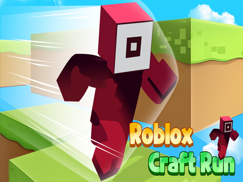Гульня БЛАГАЮ ПАРКУР. Roblox Craft Run онлайн